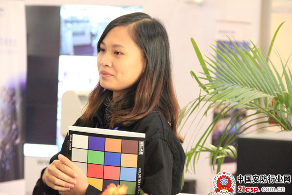 2012中国国际安博会―工作中的美女